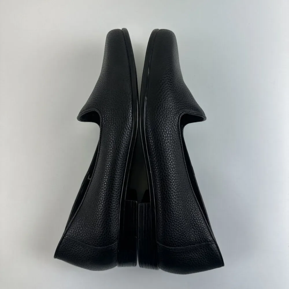 Trotters Black Leather Loafers - Picture 11 of 15